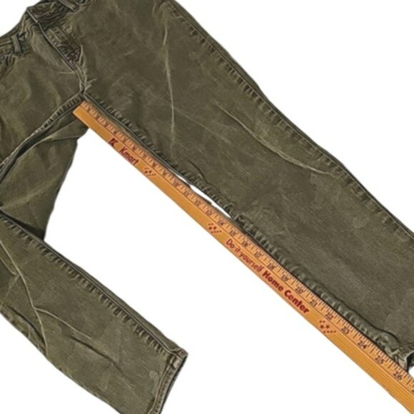 Sanctuary Women's Skinny Jeans Size 27 4 Olive Green Denim Social Ankle Mid Rise - Picture 14 of 15